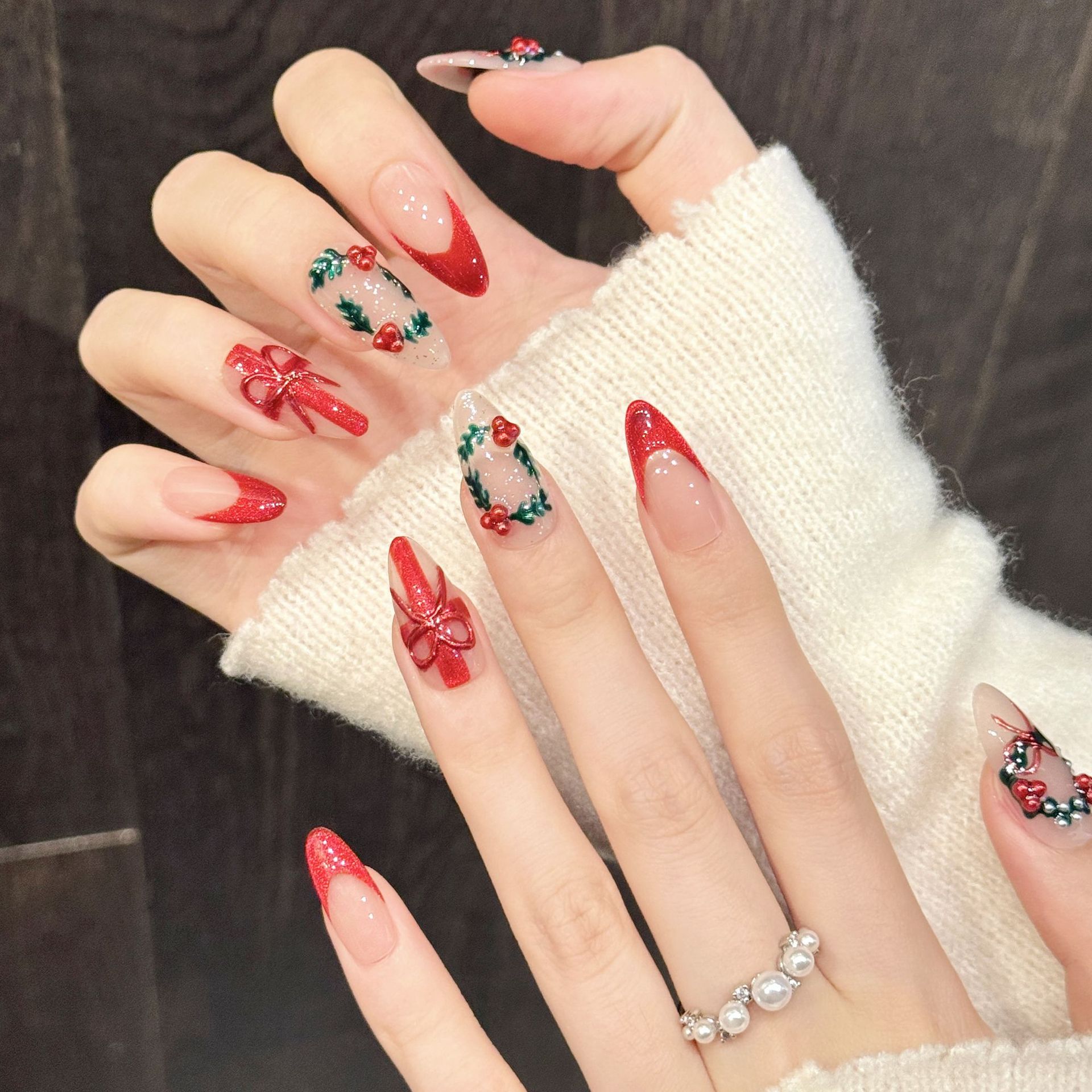 10 Uds. De uñas postizas de al - Nail Art Press On reseña y precio
