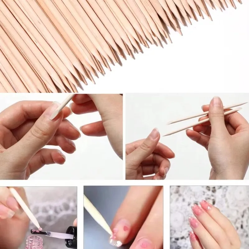 2026 50/100 piezas Empujador d - Nail Art Orange reseña y precio